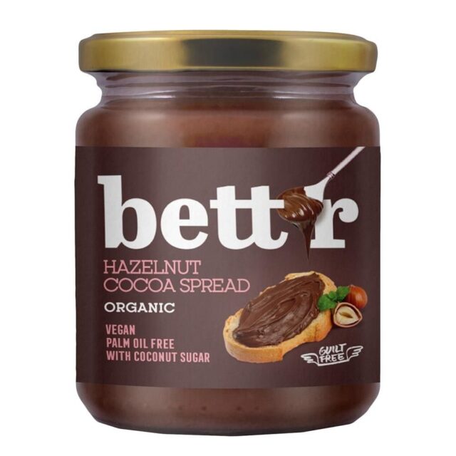 Bettr Organic Hazelnut Cocoa Spread