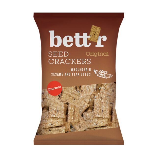 Bettr Wholegrain Crackers with Seeds