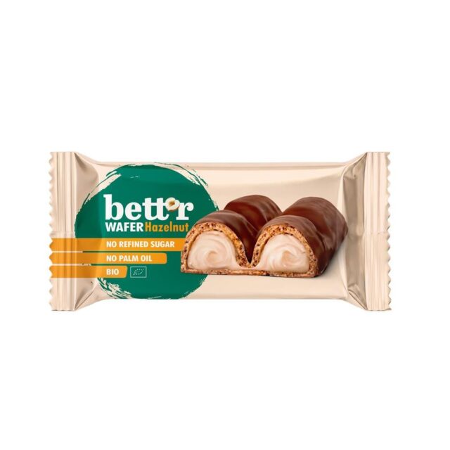 Bettr Wafer Bar with Hazelnut Cream Filling