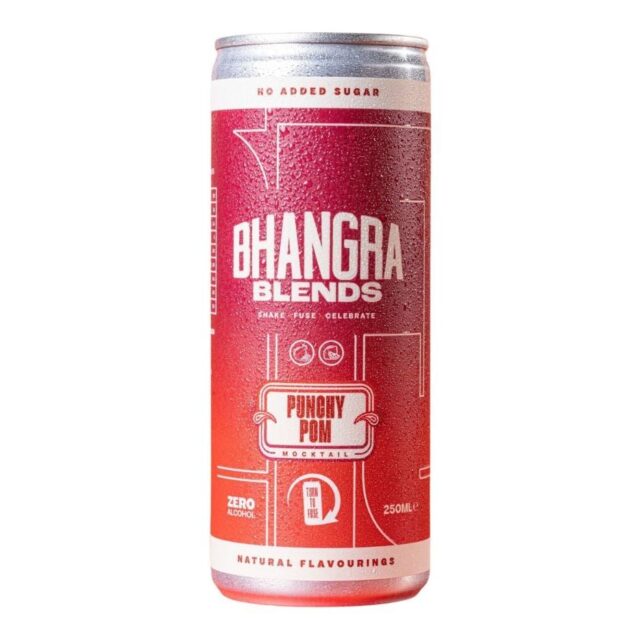 Bhangra Blends Pomegranate & Citrus Mocktail