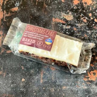 Baked to Taste Gluten Free Vegan Christmas Cake Slice