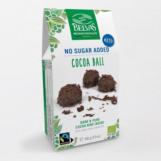 Belvas Cocoa Balls No Sugar Added
