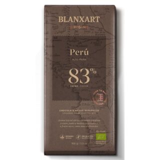 Blanxart Premium Organic 83% Peru Chocolate Bar