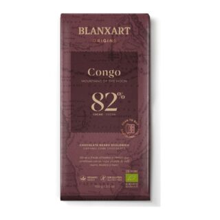 Blanxart Premium Organic 82% Congo Chocolate Bar