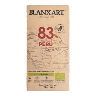 Blanxart Organic 83% Peru Chocolate with Chilli