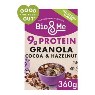 Bio&Me Cocoa & Hazelnut Protein Boosted Gut-Loving Granola