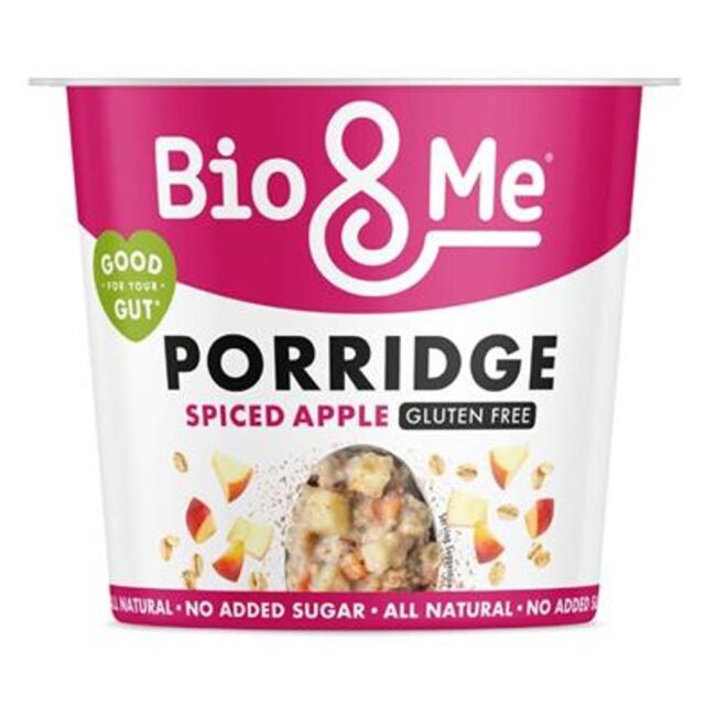 Bio&Me Spiced Apple Gut-Loving Gluten Free Porridge Pot