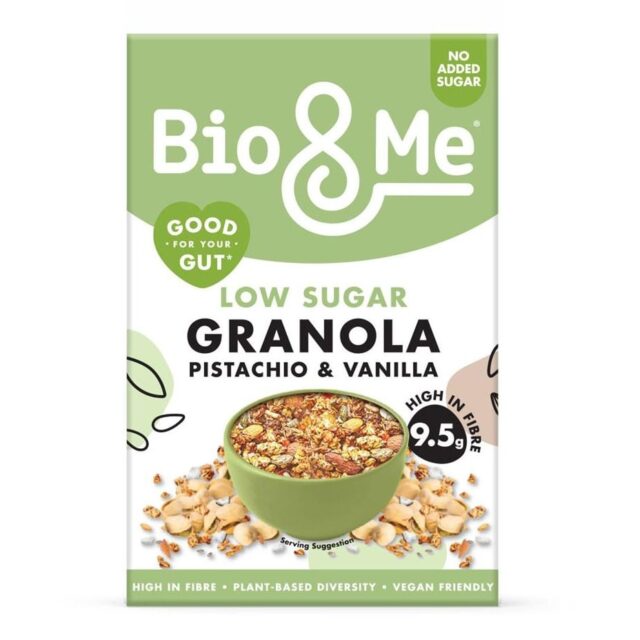 Bio&Me Pistachio & Vanilla Low Sugar Granola