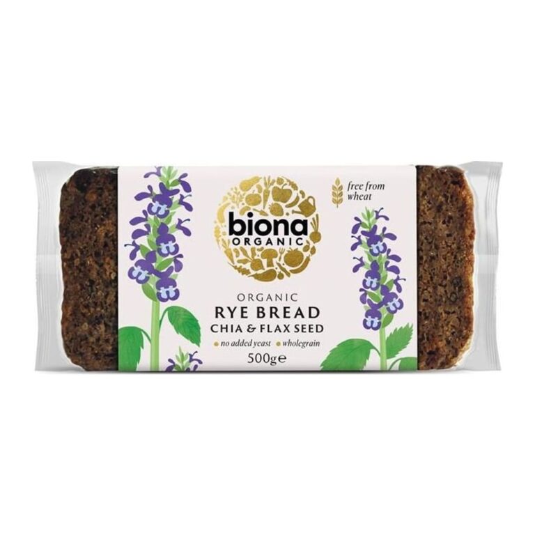 Biona Organic Rye Bread with Chia and Flax Seed