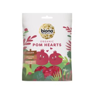 Biona Organic Pomegranate Hearts 75g