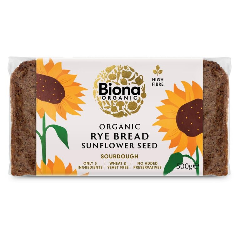 Biona Organic Rye Bread with Sunflower Seed
