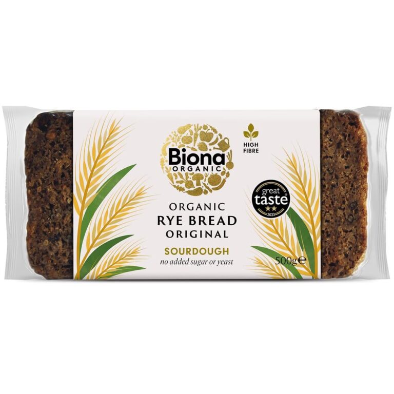Biona Organic Wholemeal Rye Bread