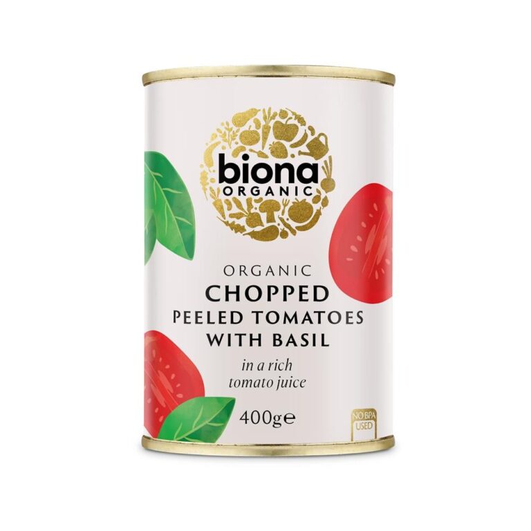 Biona Organic Chopped Tomatoes and Basil