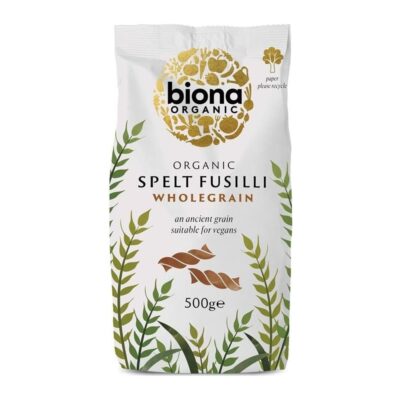 Biona Organic Wholemeal Spelt Fusilli