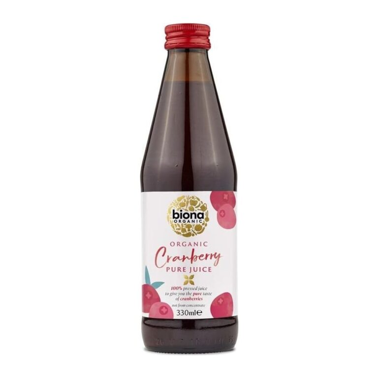Biona Organic Pure Cranberry Juice