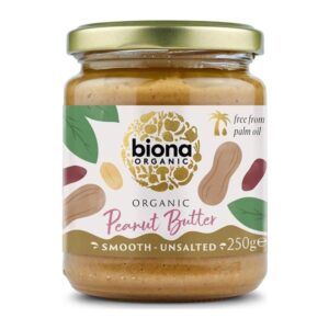 Biona Organic Smooth Peanut Butter 250g