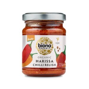 Biona Organic Harrissa Chilli Relish 125g