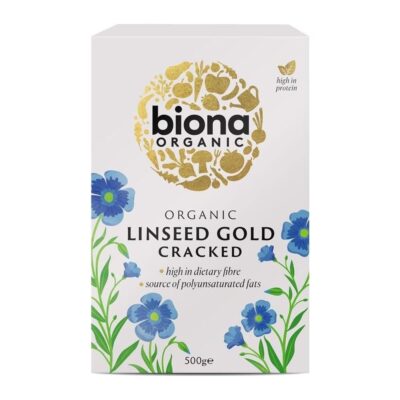 Biona Organic Cracked Linseed Gold