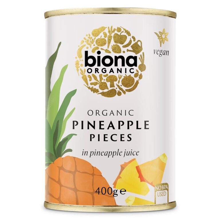 Biona Organic Pineapple Pieces in Juice