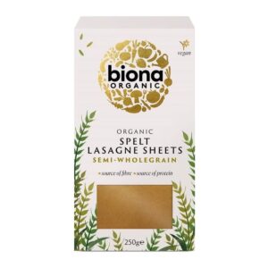Biona Spelt Lasagne Organic 250g