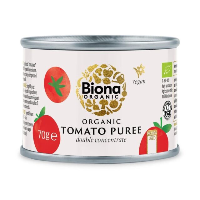 Biona Tomato Puree, Double Concentrate