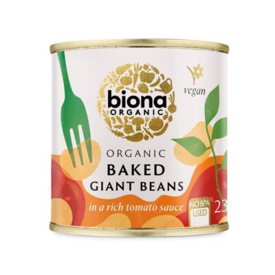 Biona Baked Giant Beans in Tomato Sauce Organic