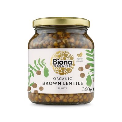 Biona Organic Demeter Brown Lentils Jar