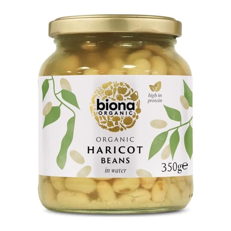 Biona Organic Haricot Beans In Glass Jar