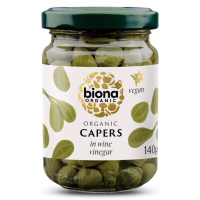 Biona Capers In Wine Vinegar Organic