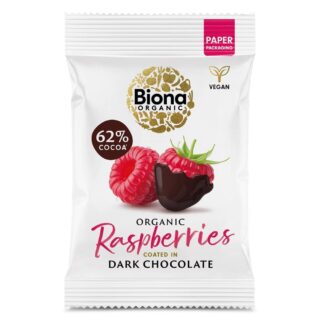Biona Organic Dark Chocolate Raspberries