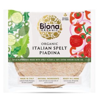 Biona Organic Italian Spelt Piadina Flatbread