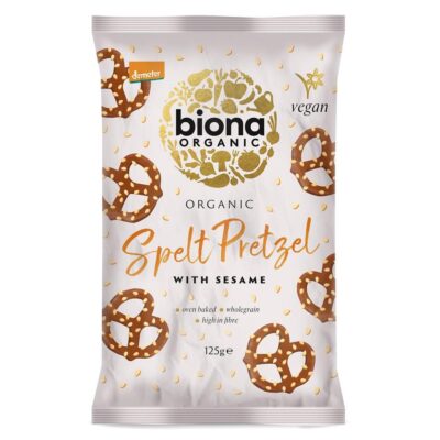Biona Organic Spelt Pretzels with Sesame