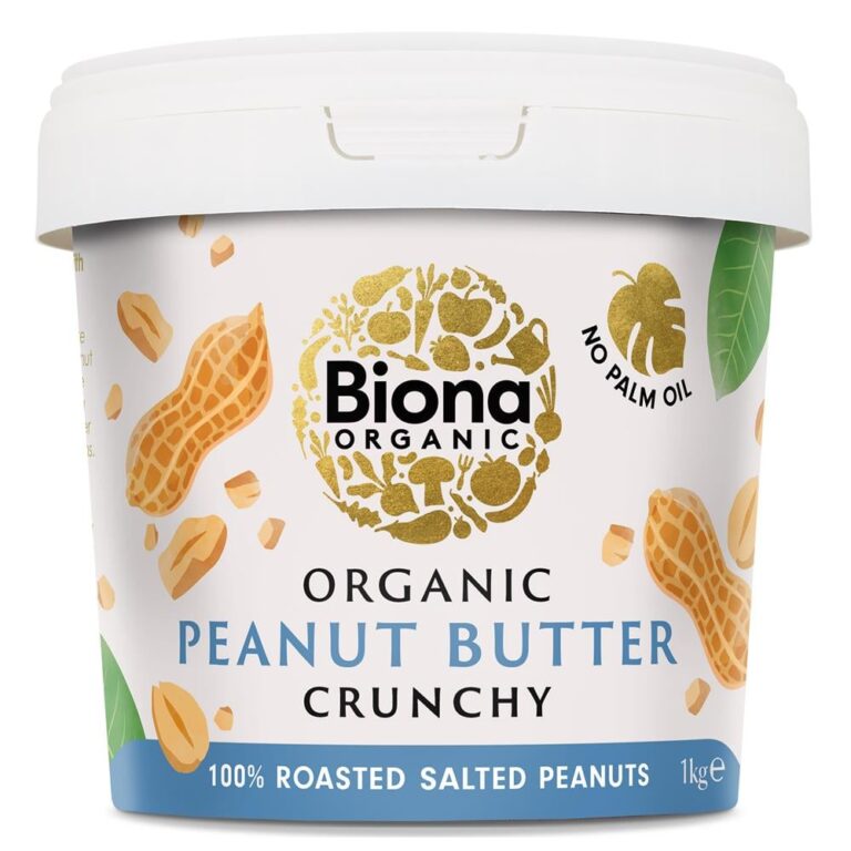 Biona Organic Peanut Butter Crunchy Salted
