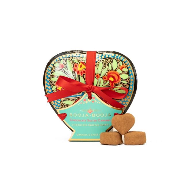 Booja-Booja Chocolate Salted Caramel Heart-shaped Box