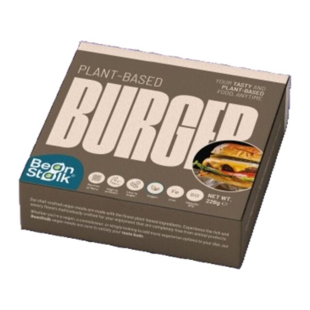 BeanStalk Frozen Plant Based Burger
