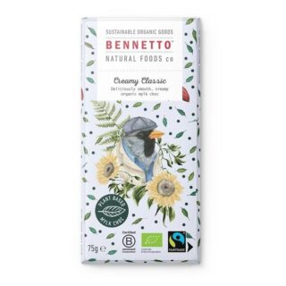 Bennetto Creamy Classic Vegan Chocolate Bar