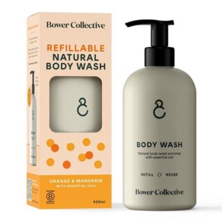 Bower Collective Starter Pack - Body Wash - Orange & Mandarin