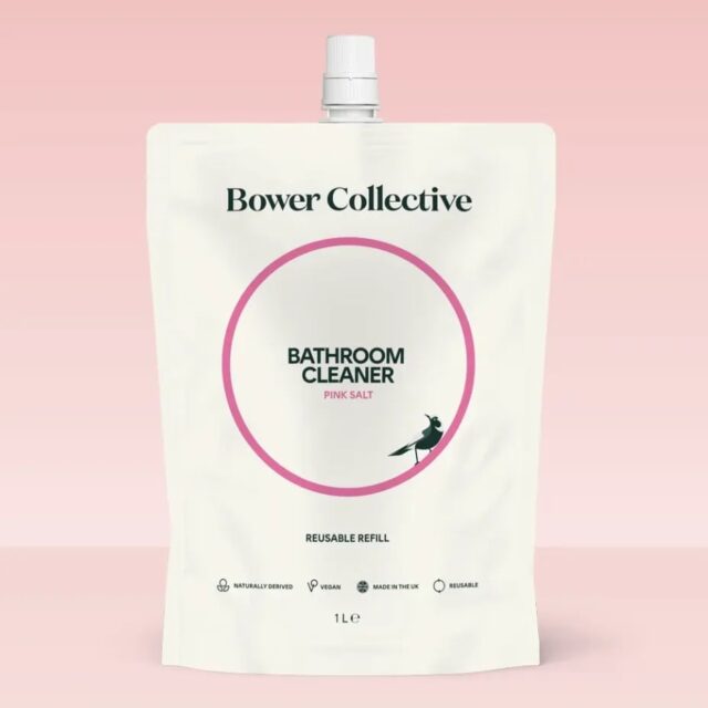 Bower Collective Bathroom Cleaner Refill Pink Salt