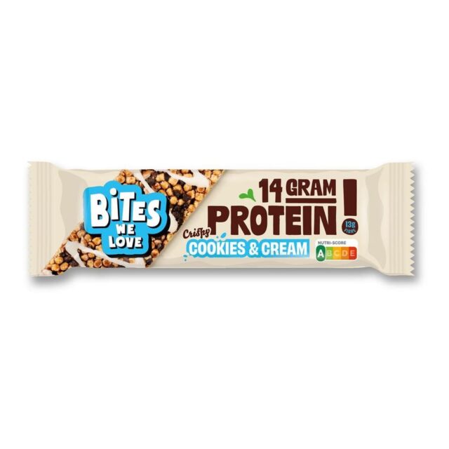 Bites We Love Protein Bar Cookies & Cream