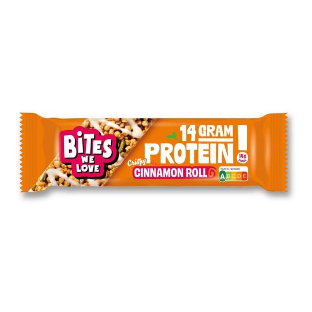 Bites We Love Protein Bar Cinnamon Roll