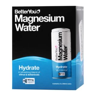 BetterYou Magnesium Water - Hydrate 4pk