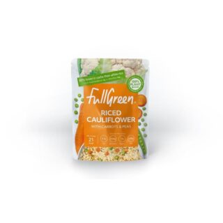 Fullgreen Riced Cauliflower with Carrots & Peas