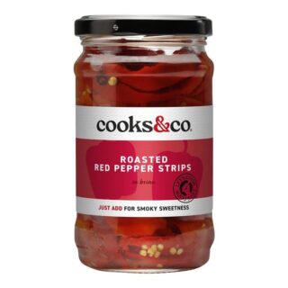 Cooks and Co Roasted Red Pepper Strips