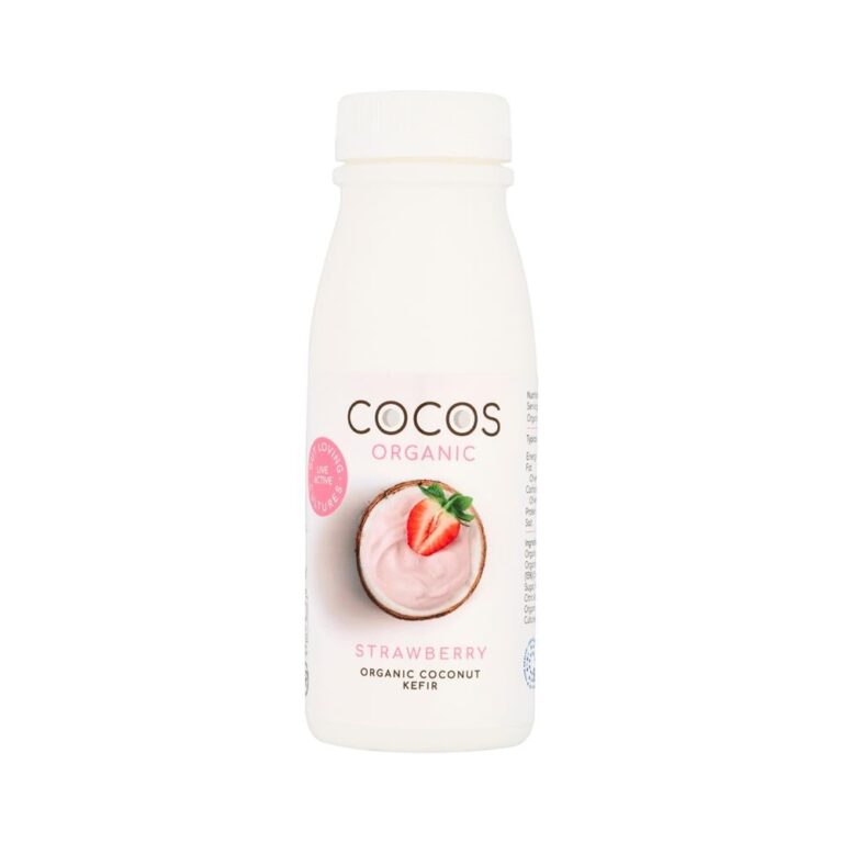 Cocos Dairy Free Coconut Milk Kefir Strawberry