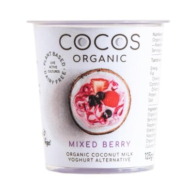 Cocos Organic Mixed Berry Coconut Milk Yoghurt Alternative