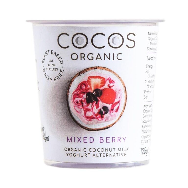 Cocos Organic Mixed Berry Coconut Milk Yoghurt Alternative