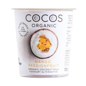 Cocos Organic Mango Passionfruit Coconut Milk Yoghurt 125g
