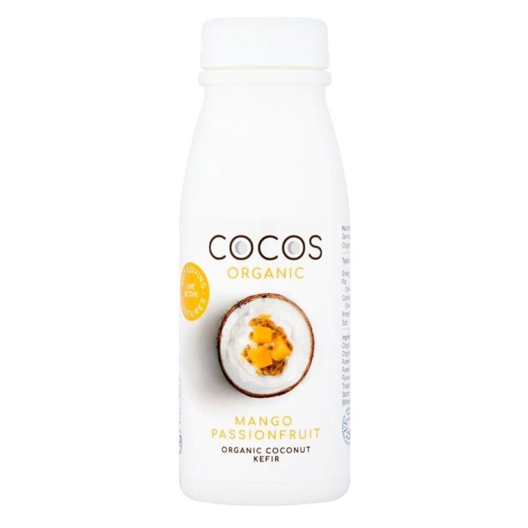 Cocos Organic Mango & Passionfruit Coconut Milk Kefir Drink