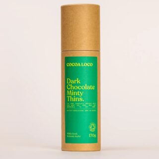 Cocoa Loco Organic Dark Chocolate Mint Thins