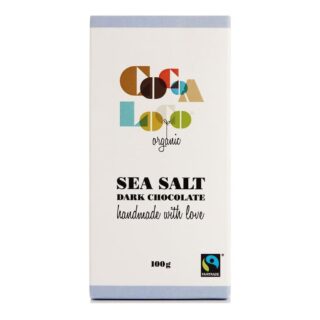 Cocoa Loco Organic 74% Dark Chocolate & Sea Salt Bar